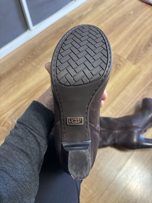 Чоботи UGG Plaid Shearling Fold Over Boots 37 розміру
