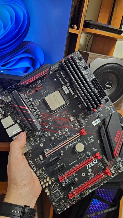 Компютерна збірка MSI X470 Gaming Plus + Ryzen 5 3600, 16 ГБ DDR4 3200