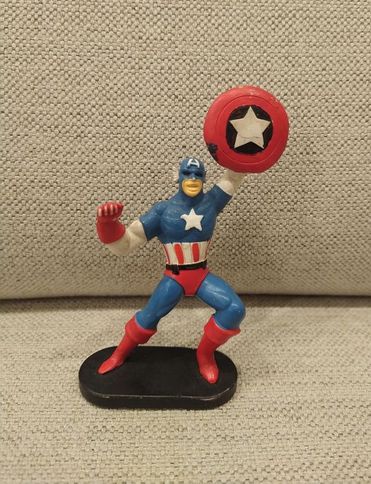 Antigo boneco Capitão América Gulliver 1978