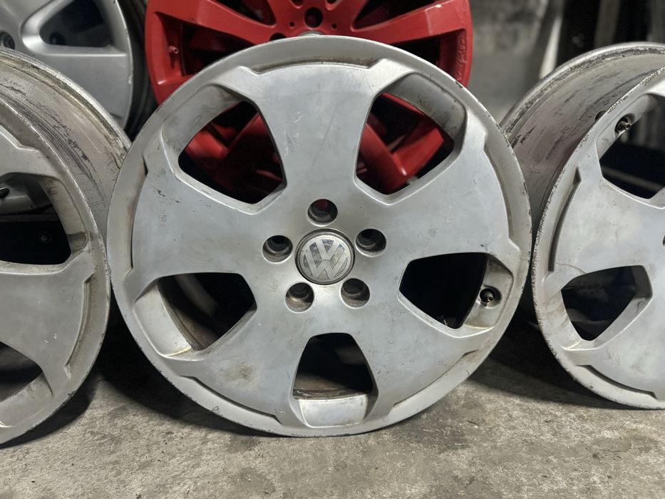 Титани R17 5x112 passat B6 audi skoda golf диски р17 діскі volkswagen