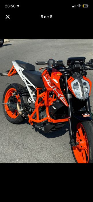 Ktm Duke 390-Carta A2