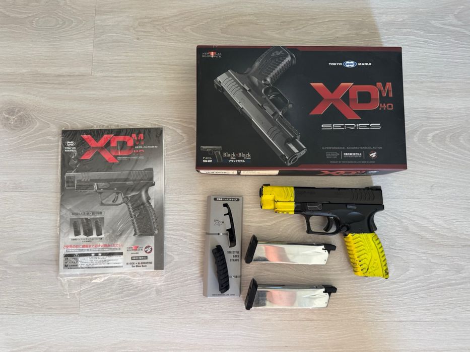 Tokyo Marui XDM-40 GBB Airsoft + 2 Carregadores