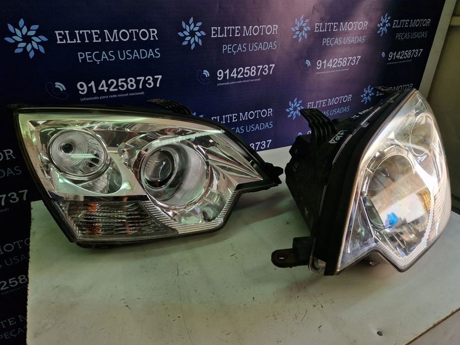 Óticas usadas OPEL ANTARA XENON farol