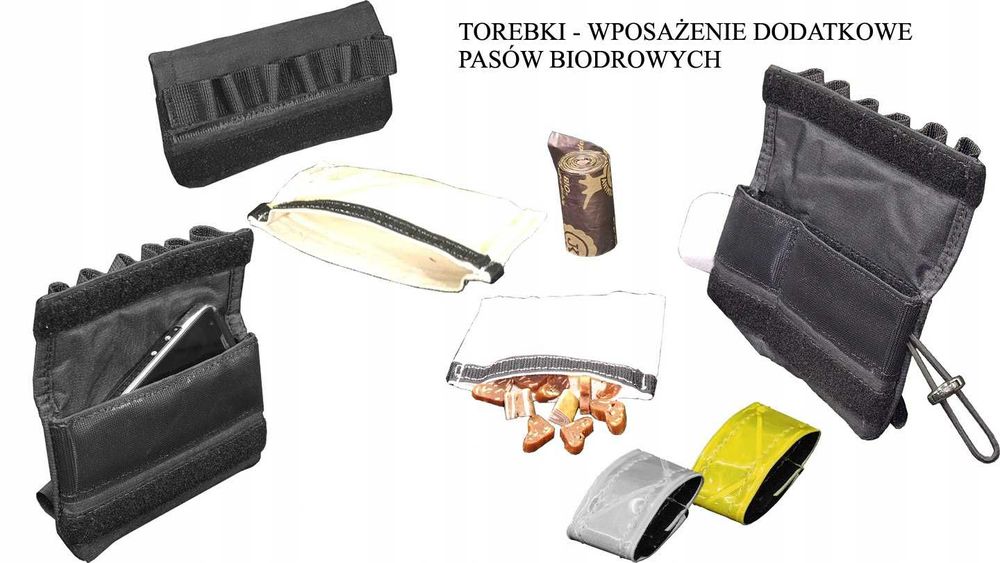 HIFICA LITE TREK PA - Pas Biodrowy Dogtrekking Trucht z Psem