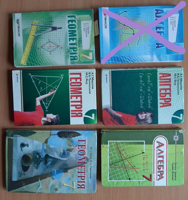 Підручники 7 клас