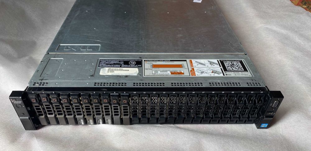 Сервер Dell R720XD intel xeon 2697v2 / 128 RAM / +10HDD 146gb