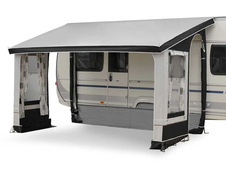 Namiot markizowy pod markize do kampera campera Hypercamp Winterberg 3 4 przyczepy kempingu kempingowej przedsionek zimowy cena katalogowa 3500zł