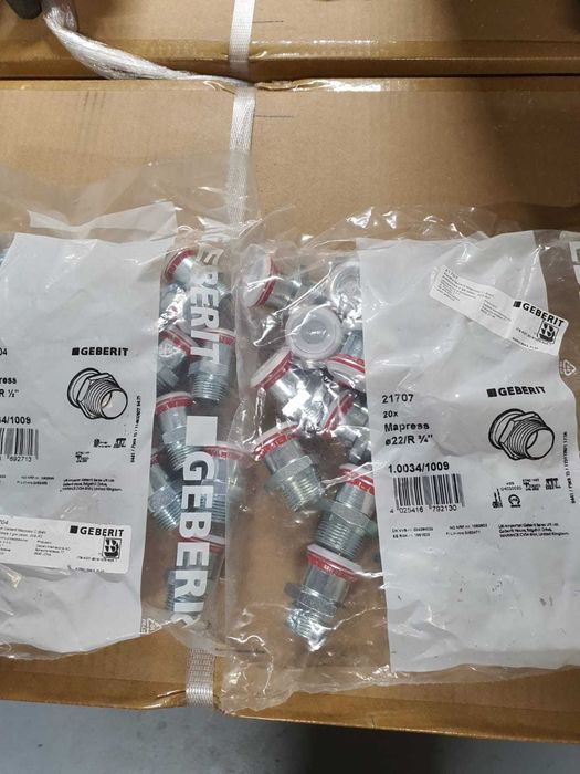 Geberit Mapress C-Stahl stal węglowa, rury, kształtki