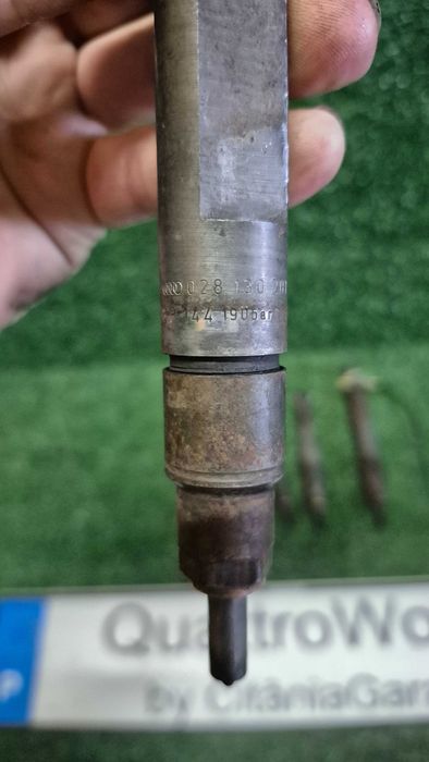 4 Injetores originais 1.9 TDI AFN 110cv Audi VW Seat Skoda 028130201T e 028130201S