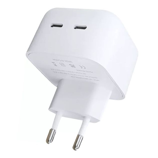 Зарядний пристрій 35W 2 USB-C для Apple iPhone/iPad