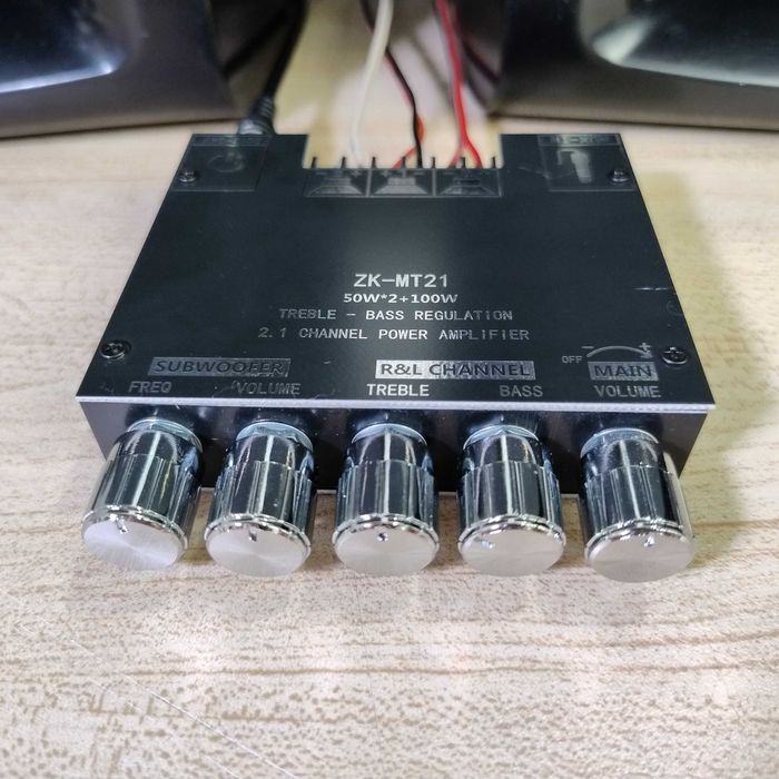 Усилитель звука - підсилювач звуку на 2.1 под систему 200Вт MT-21 PRO