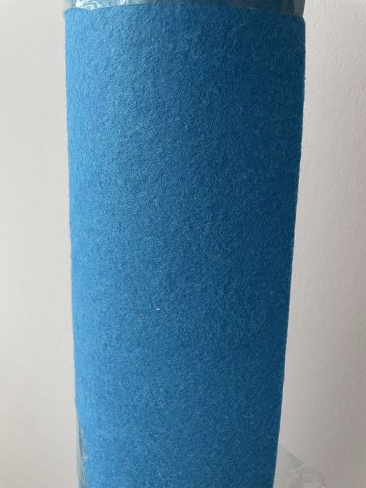 Filc niebieski 4mm 100x90 cm