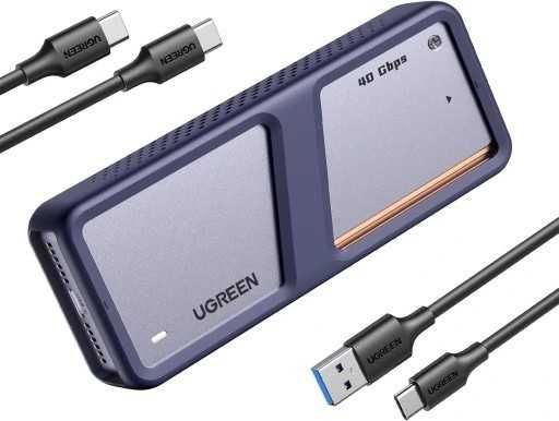 Obudowa UGREEN 40 Gbps M2 SSD, adapter USB M2 SSD
