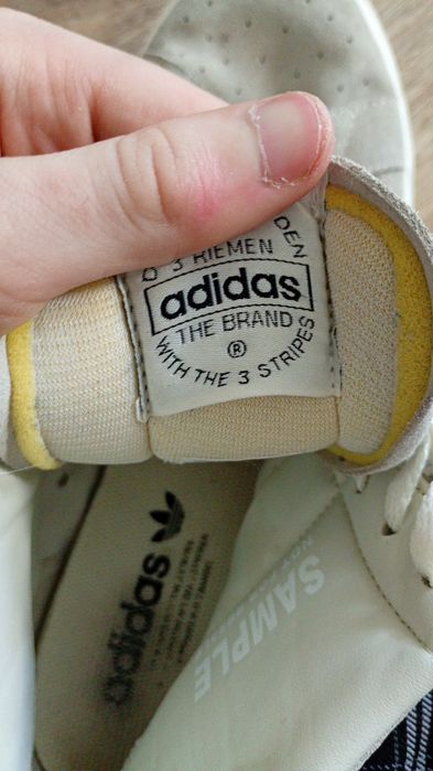 Sample butów adidas