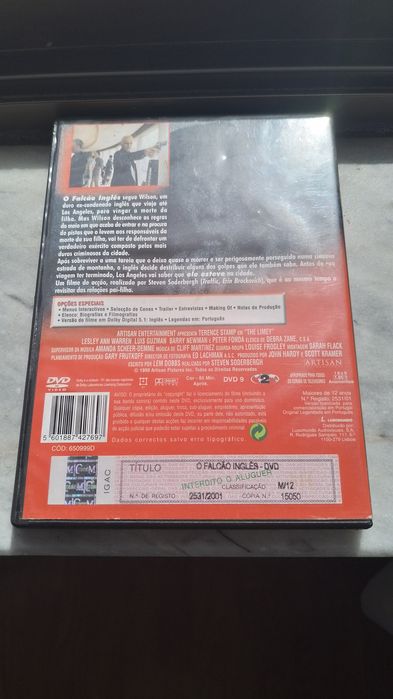 DVD O Falcão Inglês