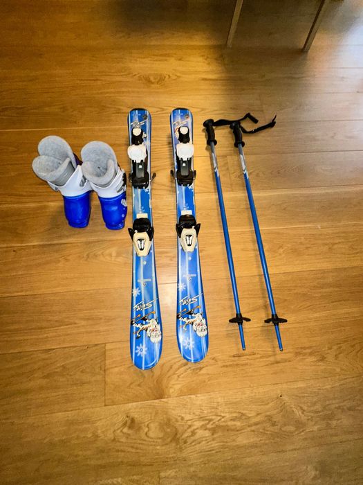 Narty, buty, kijki dziecko