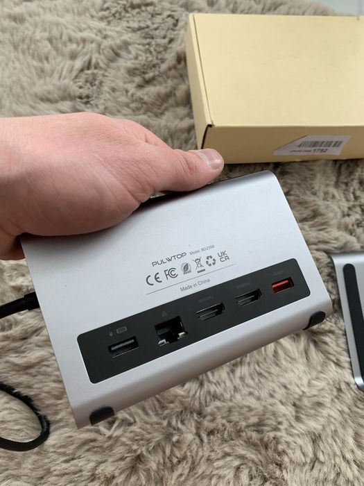 Док-станція PulwTop BD239B для MacBook Air/Pro