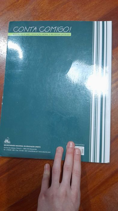 Livro escolar 5°Ano de EMRC (moral)-"Comta Comigo!"