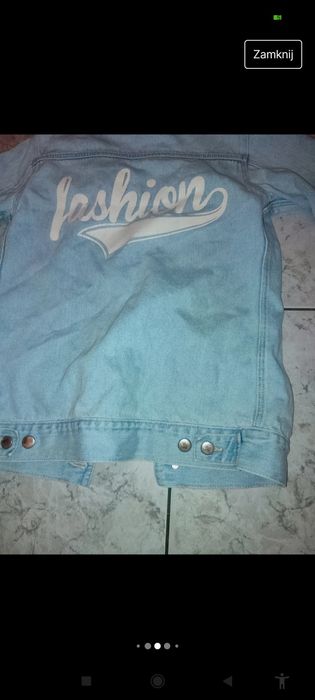 kurtka katana jeansowa rozm. XS firmy WOW bawełna