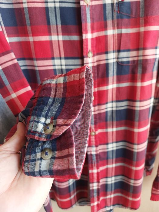 Koszula męska w kratę Tommy Hilfiger - L