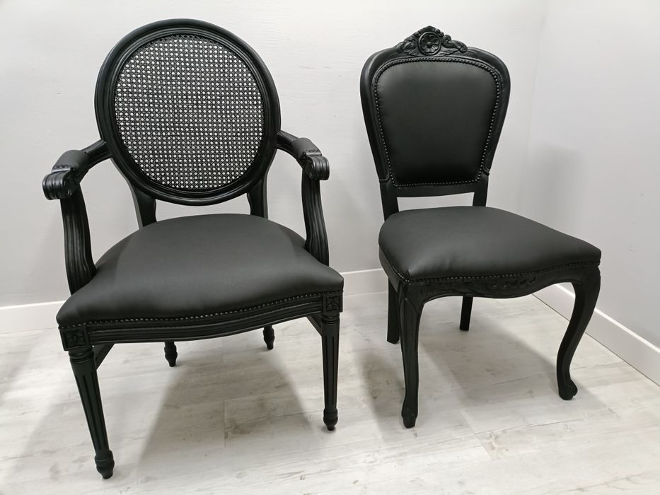 Krzesła Medalion z podłokietnikiem nowy, 15szt