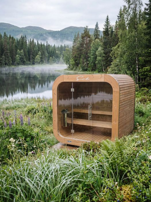 Sauna zewnętrzna premium Suncube Sauna S