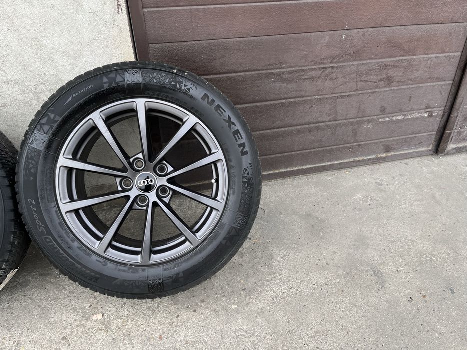 (289)Koła, Felgi 5x112 17” OEM Audi, A6 c8, Q5, Grafit