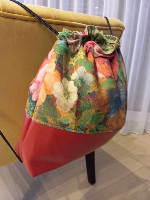 Torba plecak na sznurku