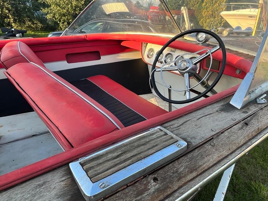 Łódź motorowa drewniana Chris craft 1959r 2000sztuk