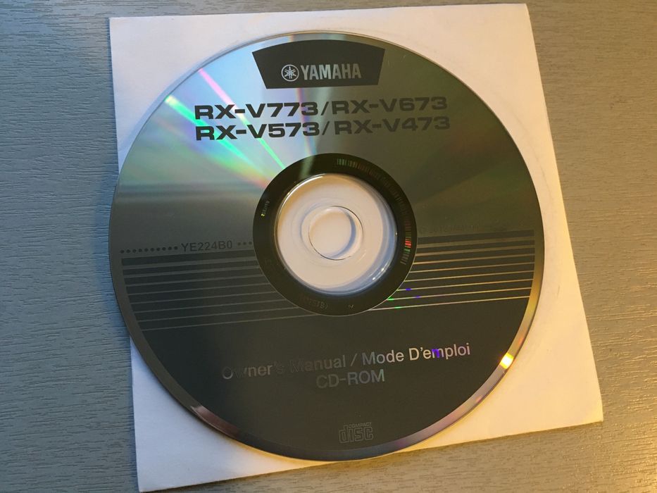 Polska Oryginalna instrukcja amplituner Yamaha RX-V773 V673 V573 V473