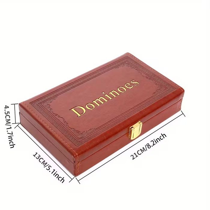 Набір Доміно в дерев’яній коробці, настільна гра, подарунок