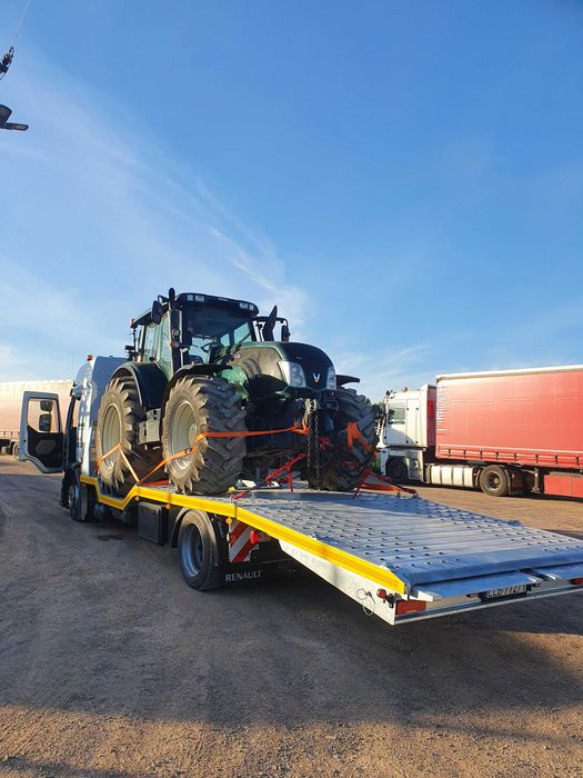 Pomoc drogowa laweta transport Lubartów Lublin Wywrotka