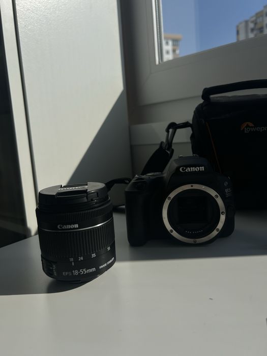 Canon EOS 200D com acessorios - 2017