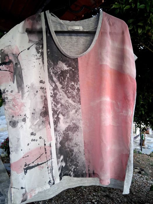 Camisola Lefties,calça Zara e camisola Massimo Dutti.
