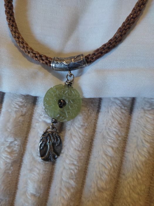 Colar prata árvore da vida