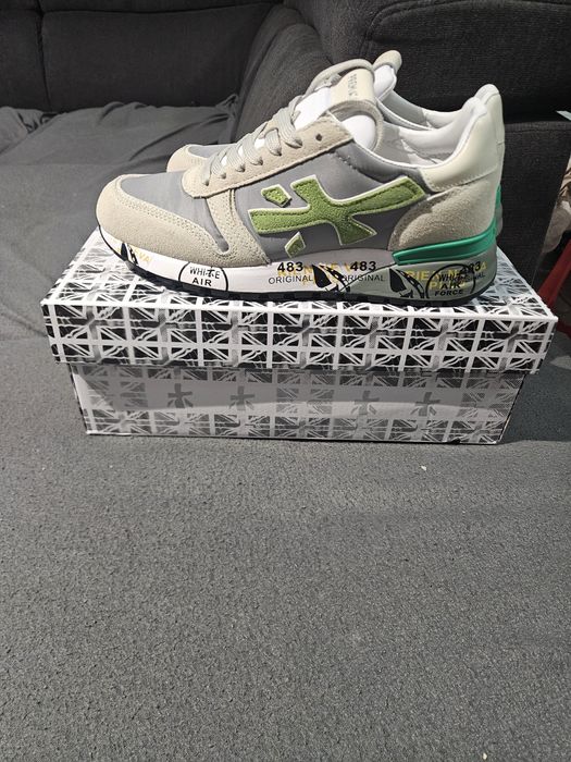 Novo Tenis Premiata verde