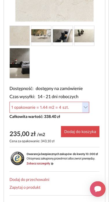 Płytki coem lagos 60/60 3 kartony