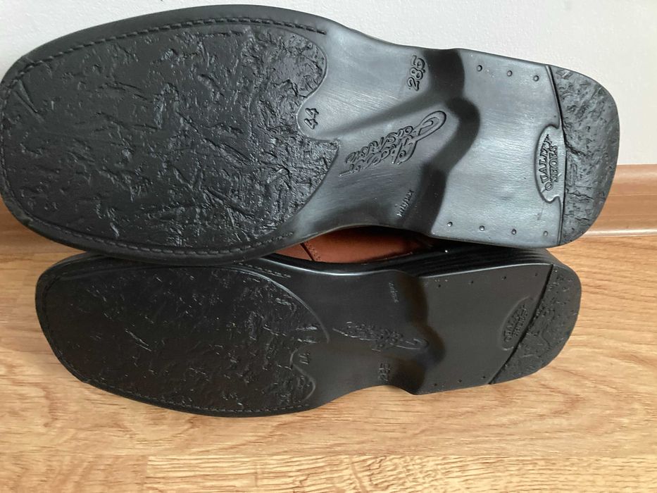Buty męskie pantofle skóra 44 wkładka ok.28,5cm