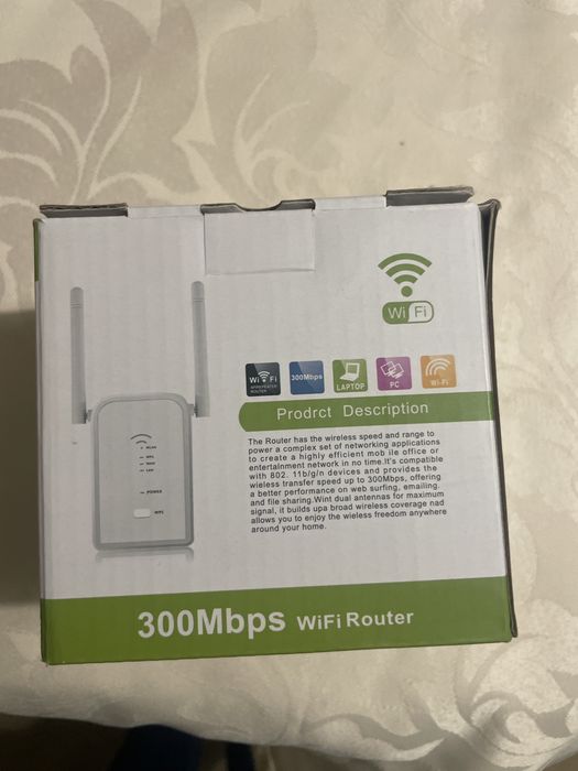 Router wifi 300 mbps novo