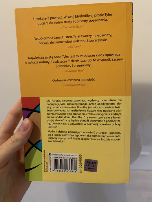 Anne Tyler Pożegnanie dla początkujących