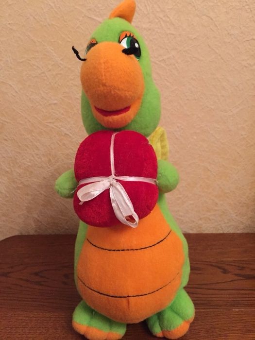 Мягкая игрушка динозавр