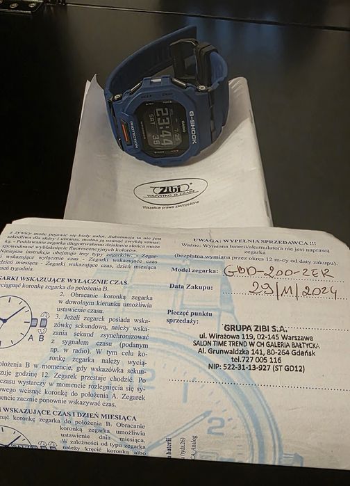 zegarek Casio G-Shock GBD-200-2ER