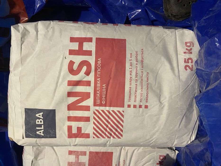 Шпаклівка фінішна 25 кг