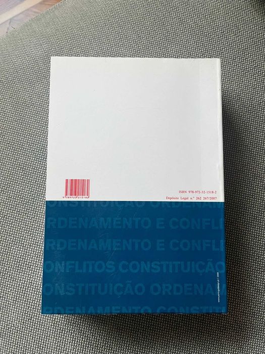 Constituição, Ordenamento e Conflitos Normativos