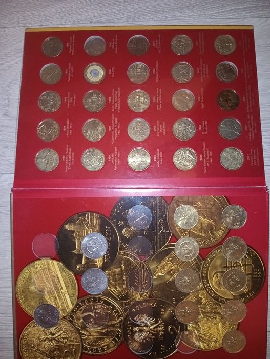 Monety dwuzłotowe  klaser