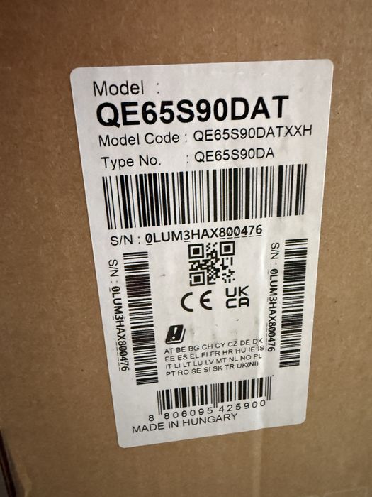 Телевізор Samsung OLED QE-83S90D, 77S90D, 65S90D, 55S90D