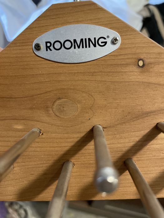 Cabide gravatas em madeira Rooming