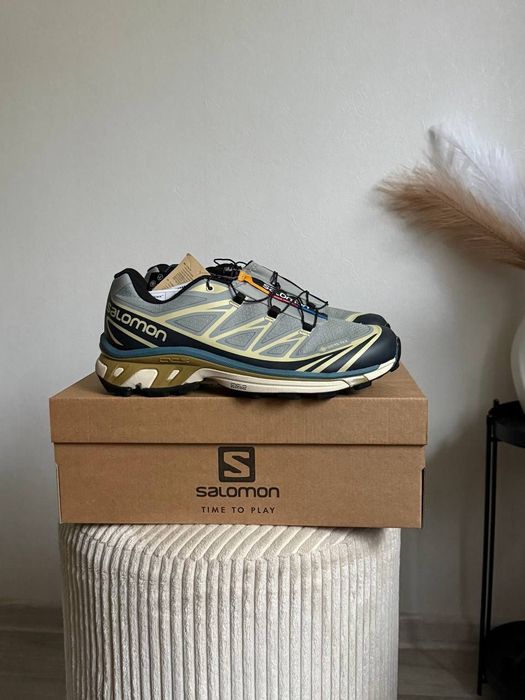 Salomon XT-6 Adv Dover Blue Beige Gore-Tex , кросівки саломон 40 41