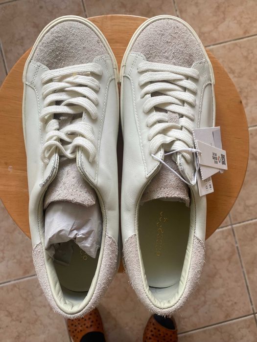 Nowe białe skórzane buty Zara 41