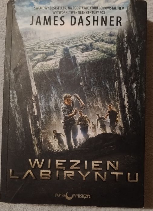 James Dashner "Więzień labiryntu"